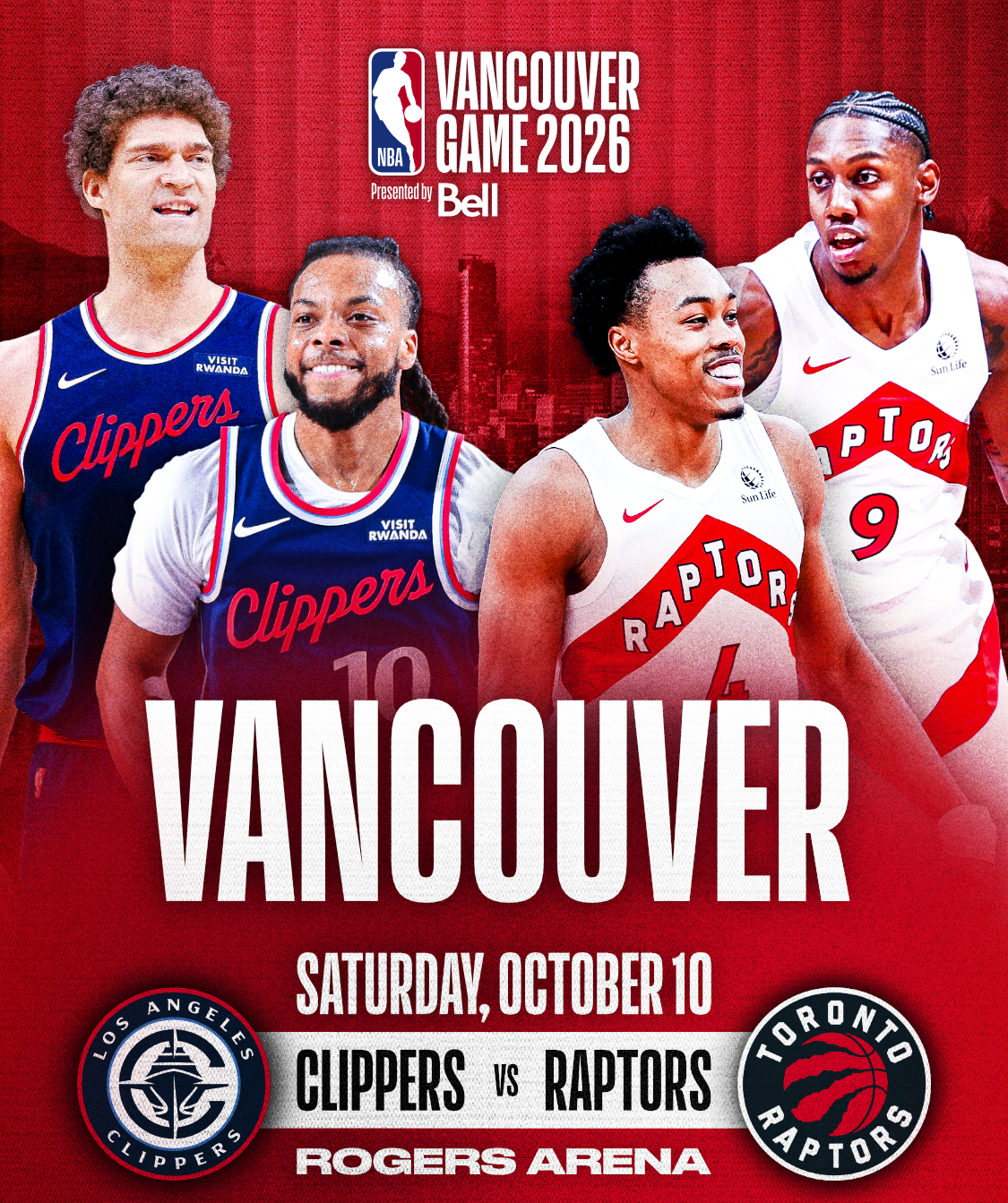 Unique Presale Codes for Clippers And Raptors In Vancouver