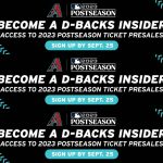 Arizona Diamondbacks Postseason Presale Opportunity Sign-up Bot